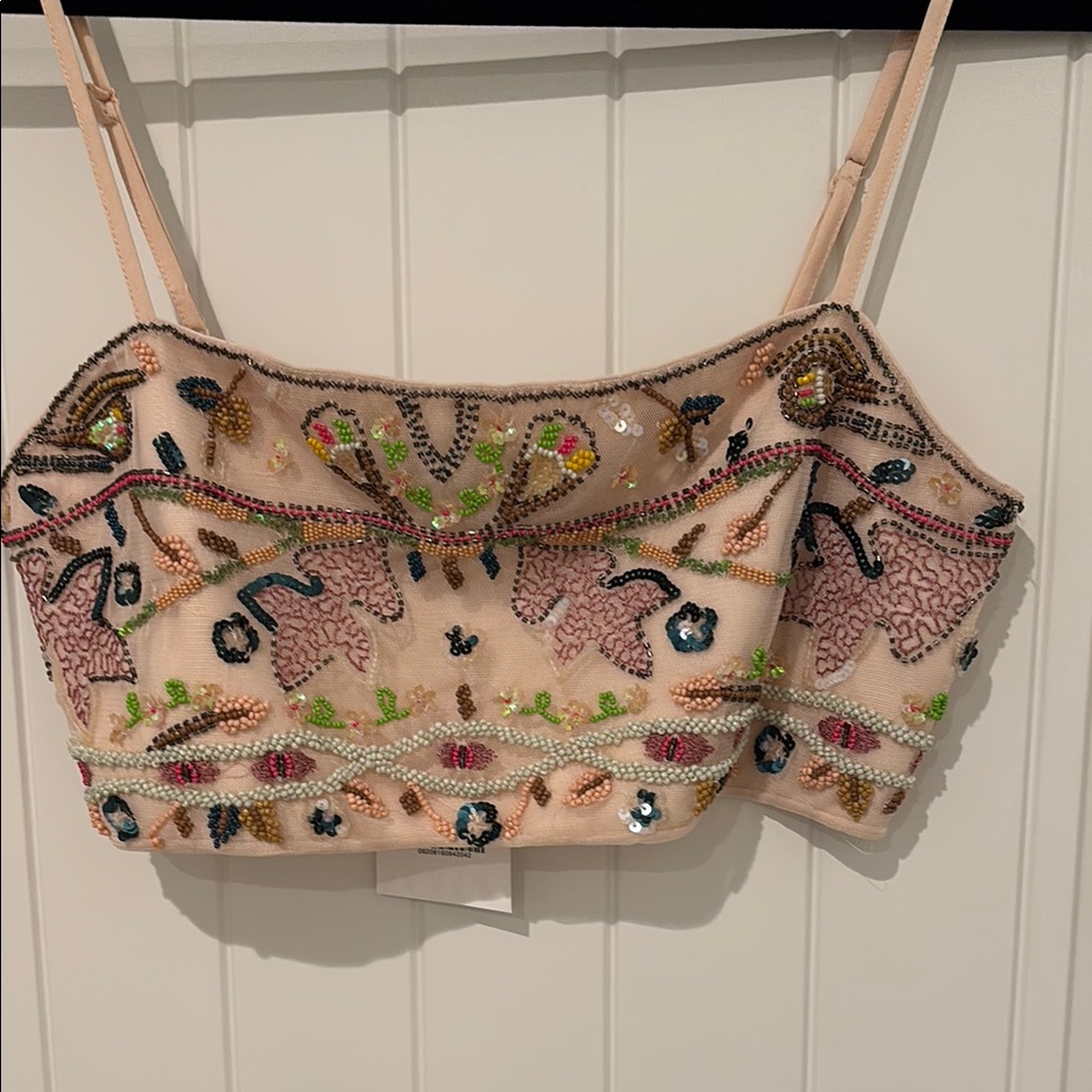 Zara Beaded Bustier